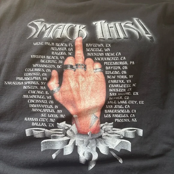Godsmack Black Graphic Band Tee